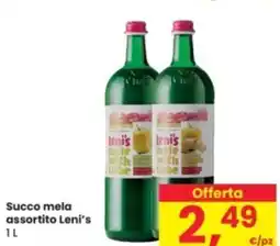 Eurospar Succo mela assortito Leni's offerta