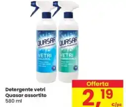 Eurospar Detergente vetri Quasar assortito offerta