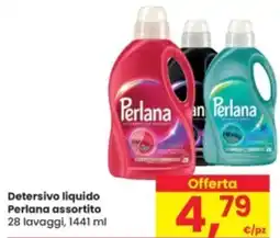 Eurospar Detersivo liquido Perlana assortito offerta