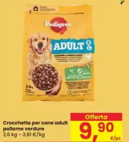 Eurospar Crocchette per cane adult pollame verdure offerta