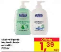 Eurospar Sapone Liquido Neutro Roberts assortito offerta