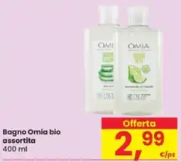 Eurospar Bagno Omia bio offerta