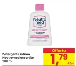 Eurospar Detergente intimo Neutromed assortito offerta