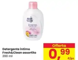 Eurospar Detergente intimo Fresh&Clean offerta