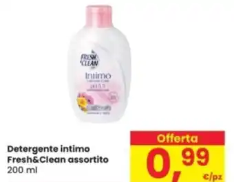 Eurospar Detergente intimo Fresh&Clean offerta