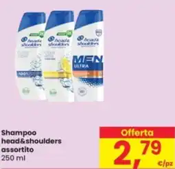 Eurospar Shampoo head&shoulders assortito offerta