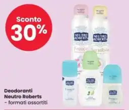 Eurospar Deodoranti Neutro Roberts offerta