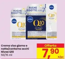 Eurospar Crema viso giorno e notte/contorno occhi Nivea Q10 offerta