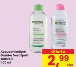 Eurospar Acqua micellane garnier fresh/pelli sensibili offerta