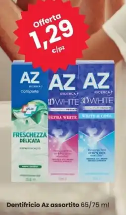 Eurospar Dentifricio Az assortito offerta