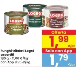 Eurospar Funghi trifolati Logrò assortiti offerta
