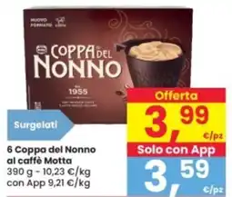 Eurospar 6 Coppa del Nonno al Caffee Motta offerta