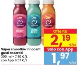 Super smoothie Innocent gusti assortiti