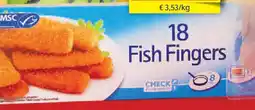 ALDI Fish fingers offerta
