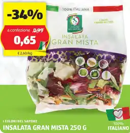 ALDI I colori del sapore insalata gran mista offerta