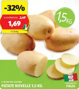 ALDI I colori del sapore patate novelle offerta