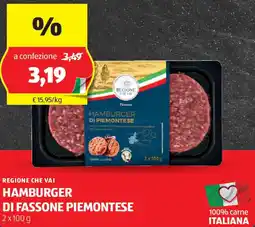 ALDI Regione che vai di fassone piemontese offerta