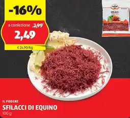 ALDI Il podere sfilacci di equino offerta