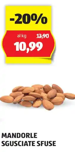 ALDI Mandorle sgusciate sfuse offerta