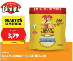 ALDI Biraghi gran biraghi grattugiato offerta