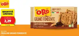 ALDI Oro saiwa frollini grano fondente offerta