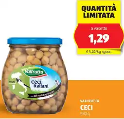 ALDI Valfrutta ceci offerta