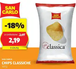 ALDI San carlo chips classiche offerta