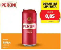 ALDI Peroni birra offerta