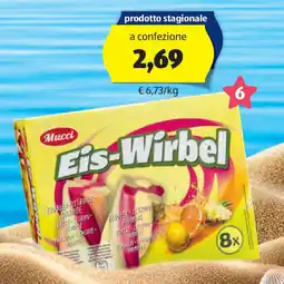 ALDI Mucci stecchi gelato spirale offerta