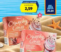 ALDI Mucci coni crunchy offerta