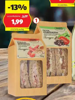 ALDI Good choice tramezzini special edition offerta