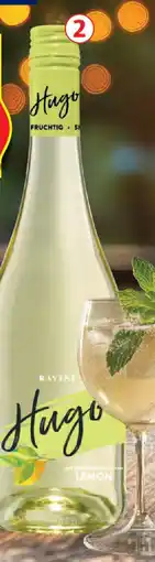 ALDI Hugo lemon offerta