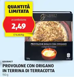 ALDI Gourmet provolone con origano in terrina di terracotta offerta