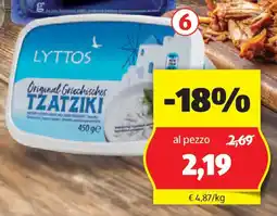 ALDI Lyttos tzatziki offerta