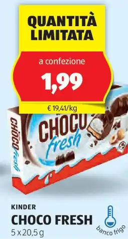 ALDI Kinder choco fresh offerta