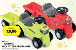 ALDI Écoiffier trattore giocattolo per bambini offerta
