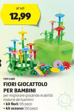ALDI Toylino fiori giocattolo per bambini offerta
