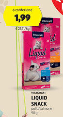 ALDI Vitakraft liquid snack offerta