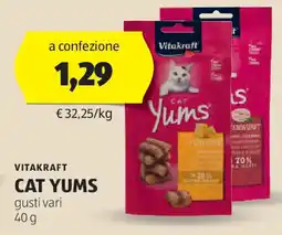 ALDI Vitakraft cat yums gusti vari offerta