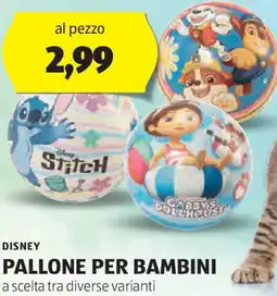 ALDI Disney Pallone Per Bambini offerta