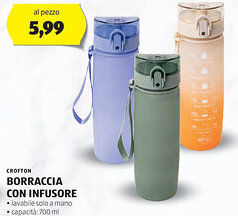 ALDI Crofton borraccia con infusore offerta