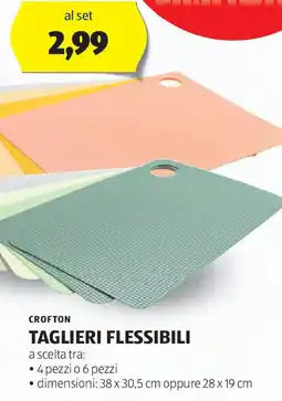 ALDI Crofton taglieri flessibili offerta