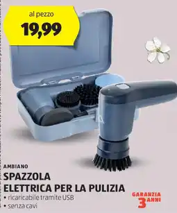 ALDI Ambiano spazzola elettrica per la pulizia offerta