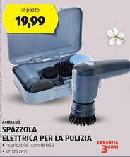 ALDI Ambiano spazzola elettrica per la pulizia offerta
