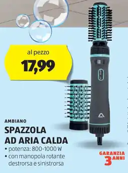 ALDI Ambiano spazzola ad aria calda offerta