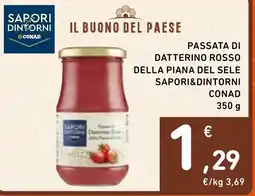 Spazio Conad Passata di datterino rosso della piana del sele sapori&dintorni conad offerta