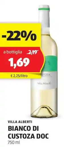 ALDI Villa alberti bianco di custoza doc offerta