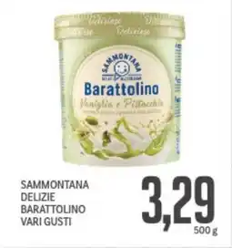 Supermercati Piccolo Sammontana delizie barattolino vari gusti offerta