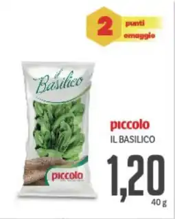 Supermercati Piccolo Piccolo il basilico offerta