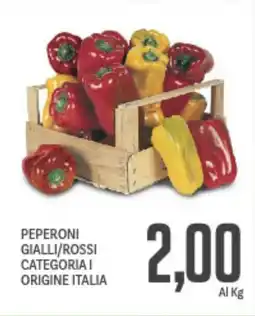 Supermercati Piccolo Peperoni gialli/rossi offerta